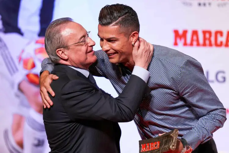 Florentino Pérez et Cristiano Ronaldo (Photo : Marca / Icon Sport)