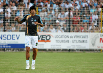 Lucho Gonzalez - 17.07.2009 - Marseille / Ajaccio - Match amical - Le Pontet