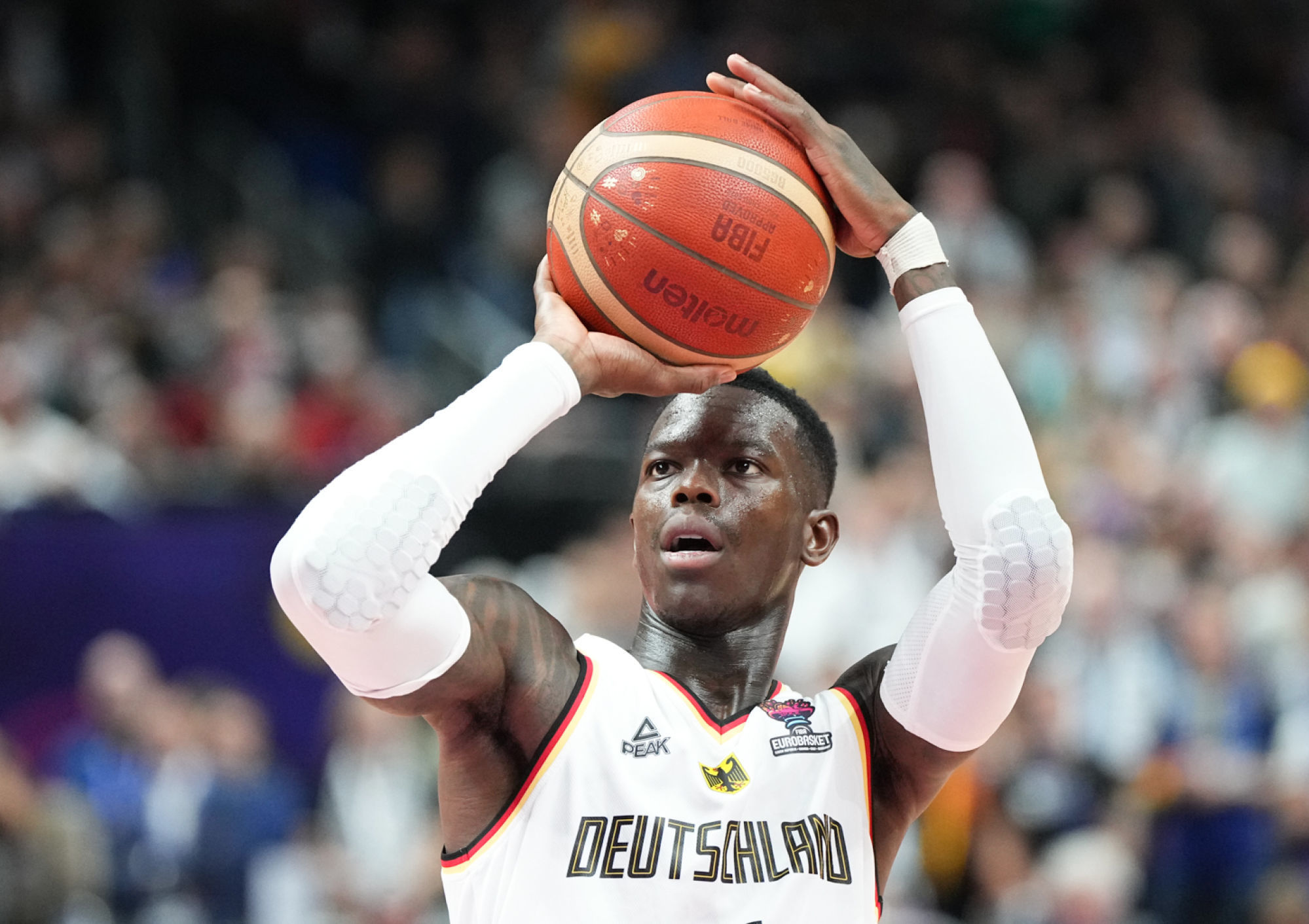 After leading Germany to historic gold, Dennis Schroder wins the FIBA ...