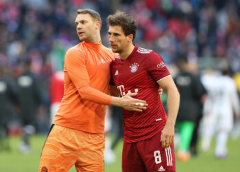 Neuer and Goretzka - Photo by Icon sport