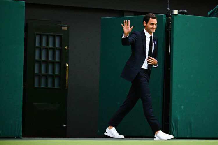 Roger Federer ( Photo by Corinne Dubreuil/ABACAPRESS.COM / Icon sport)