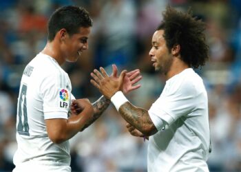 James Rodriguez / Marcelo - Photo by Icon Sport