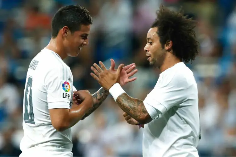 James Rodriguez / Marcelo - Photo by Icon Sport