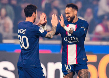 Lionel Messi et Neymar (Photo by Icon sport)