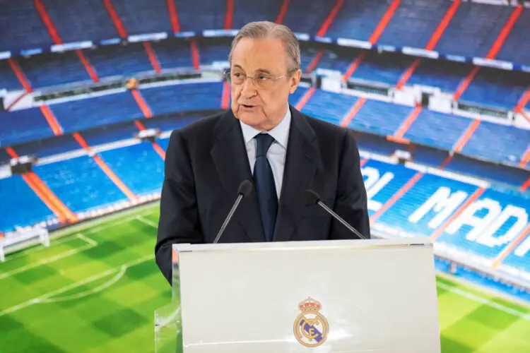 Florentino Perez, président du Real Madrid (photo SUSA / Icon Sport)