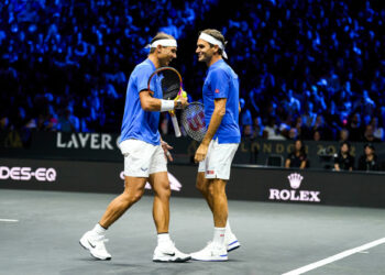 Rafael Nadal, Roger Federer Laver Cup 2022 By Icon Sport