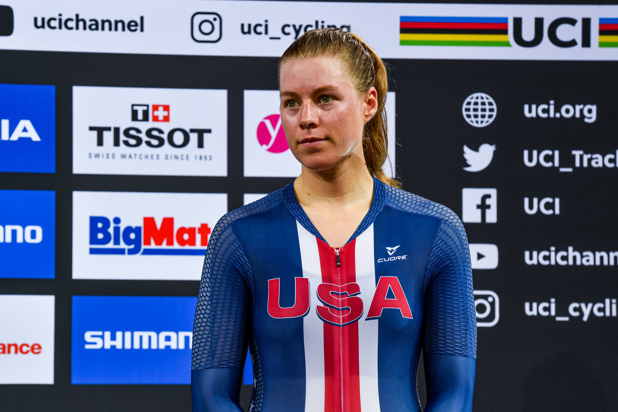 Mondiaux sur piste Jennifer Valente remporte l’omnium Sport.fr