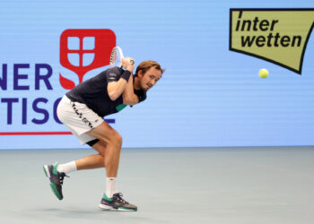 VIENNA,AUSTRIA,29.OCT.22 - TENNIS - ATP World Tour, Erste Bank Open. Image shows Daniil Medvedev (RUS).
Photo: GEPA pictures/ Walter Luger - Photo by Icon sport