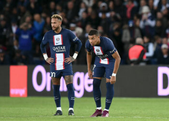 Neymar et Mbappé. Philippe Lecoeur/FEP/Icon Sport