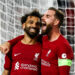 Mohamed Salah et Jordan Henderson -  Liverpool  (Photo Darren Staples / Sportimage/  Icon sport)