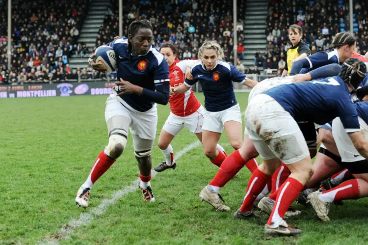 Aida BA, le 19.03.2011, lors de France  / Pays de Galles - Tournoi des 6 Nations. Thomas Pictures / Icon Sport