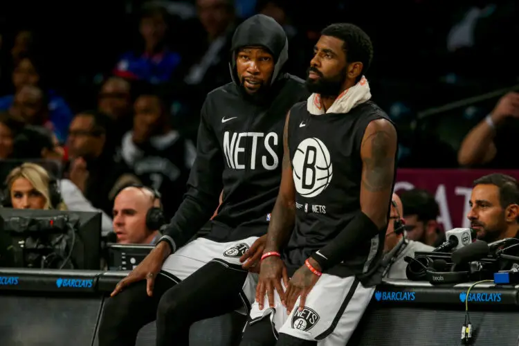 Kevin Durant et Kyrie Irving  - Photo by Icon sport