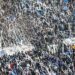 Fans Marseille le 6 novembre 2022 à Marseille, France. lors d'OM - OL (Photo by Johnny Fidelin/Icon Sport)