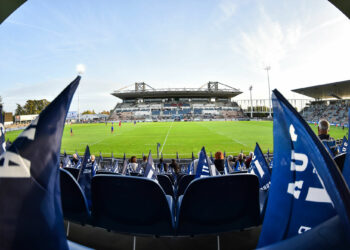 Stade Armandie le 7 octobre 2022 à Agen, France. (Photo by Loic Cousin/Icon Sport)
