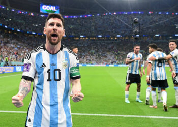 Messi avec l'Argentine face au Mexique au Mondial 2022 - Mexiko/ PRESSINPHOTO/Sipa USA - Photo by Icon sport