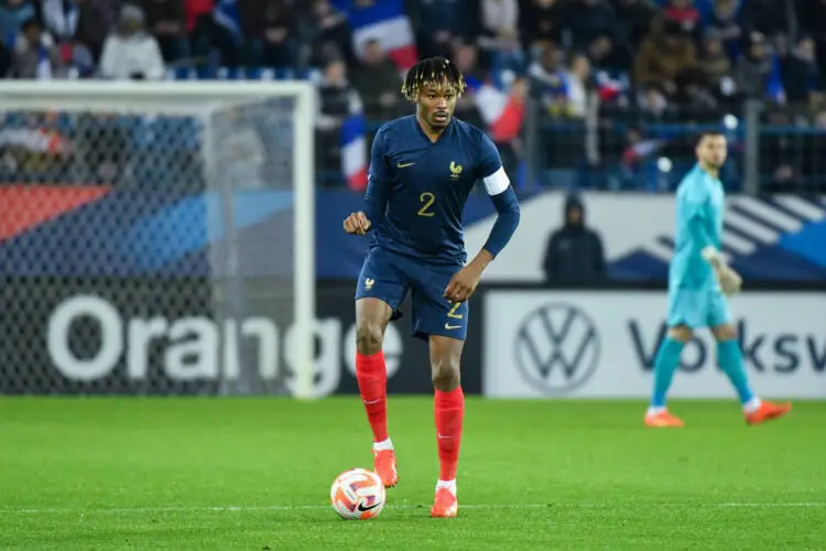 Mohamed Simakan Equipe de France espoirs By Icon Sport