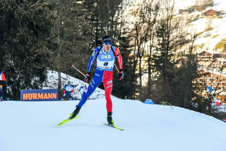 Quentin Fillon Maillet (FRA) -  IBU World Cup Biathlon, pursuit men, Annecy-Le Grand Bornand (FRA).  . 
Photo by Icon Sport