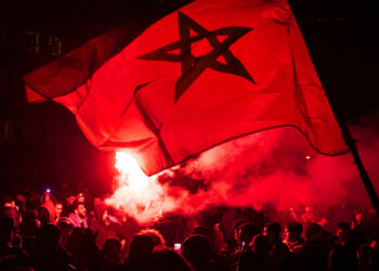 Maroc supporters. Photo Icon Sport