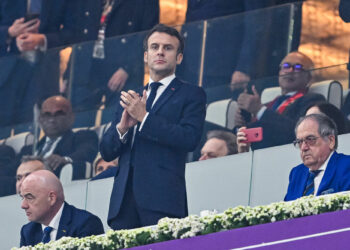 Emmanuel Macron (Photo by Baptiste Fernandez/Icon Sport)