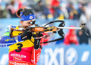 Julia Simon (FRA).
Photo: GEPA pictures/ Harald Steiner/Icon Sport