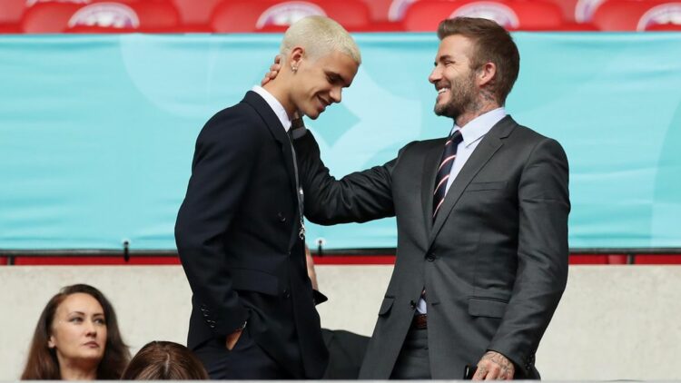 Romeo et David Beckham