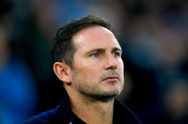 Everton manager Frank Lampard. le 31 décembre 2022. - Photo by Icon sport