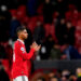 Manchester United, Marcus Rashford le 3 janvier 2023. - Photo by Icon sport