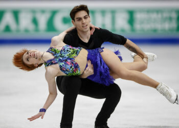 Evgeniia Lopareva / Geoffrey Brissaud (Photo Tomi Hänninen/Newspix24/Icon sport)