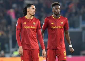 Chris Smalling, Tammy Abraham - Photo by Icon sport