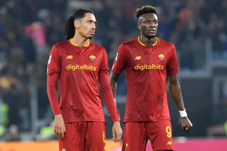 Chris Smalling, Tammy Abraham - Photo by Icon sport