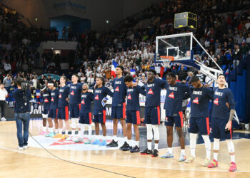 Equipe de France de basket (Photo by Herve Bellenger/Icon Sport)