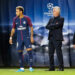 Neymar et Carlo Ancelotti - Photo : Firo / Icon Sport