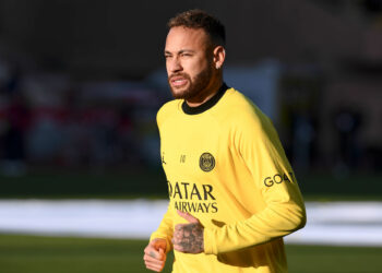 Neymar (Photo by Philippe Lecoeur/FEP/Icon Sport)