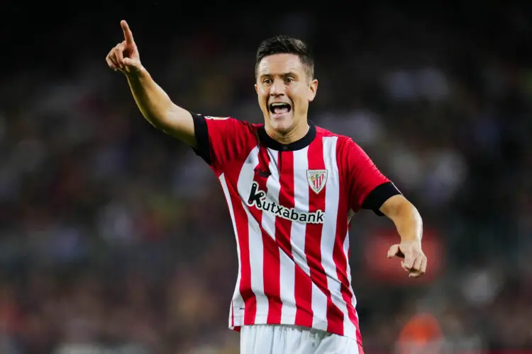 Ander Herrera of Athletic Club during the La Liga match between FC Barcelona and Athletic Club played at Spotify Camp Nou Stadium on October 23, 2022 in Barcelona, Spain. (Photo by Bagu Blanco / Pressinphoto / Icon Sport) - Photo by Icon sport