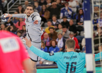 Mathieu Grebille - PSG Handball (Photo: Luka Stanzl/PIXSELL / Icon Sport)