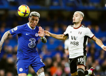 Enzo Fernandez avec Chelsea vs Andreas Pereira de Fulham / David Klein / Sportimage - Photo by Icon sport