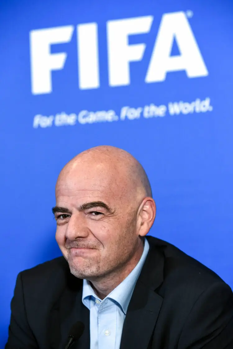 Le président de la FIFA Gianni Infantino - Photo by Icon Sports