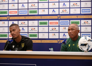 Antoine KOMBOUARE et  Alban LAFONT (fcn) . (Photo by Anthony Bibard/FEP/Icon Sport) - Photo by Icon sport