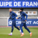 07 Antoine GRIEZMANN (fra) - 10 Kylian MBAPPE (fra) during the French Football National Team training session on March 21, 2023 in Paris, France. (Photo by  Anthony Bibard/FEP/Icon Sport)