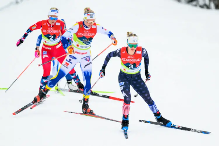 Relais féminin norvégien de ski de fond (Photo Petter Arvidson / BILDBYRÅN / kod PA / PA0522/ Icon sport)