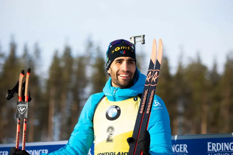 14.03.2020, Kontiolahti, Finland (FIN):
Martin Fourcade (FRA) -  IBU world cup biathlon, pursuit men, Kontiolahti (FIN).  . 
Photo by Icon Sport