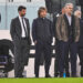 Andrea Agnelli, Pavel Nedved, Maurizio Arrivabene (Juventus Turin) - Photo by Icon sport