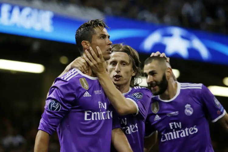 CRISTIANO RONALDO, Luka Modric, Karim Benzema - Photo: Garcia Marca / Icon Sport