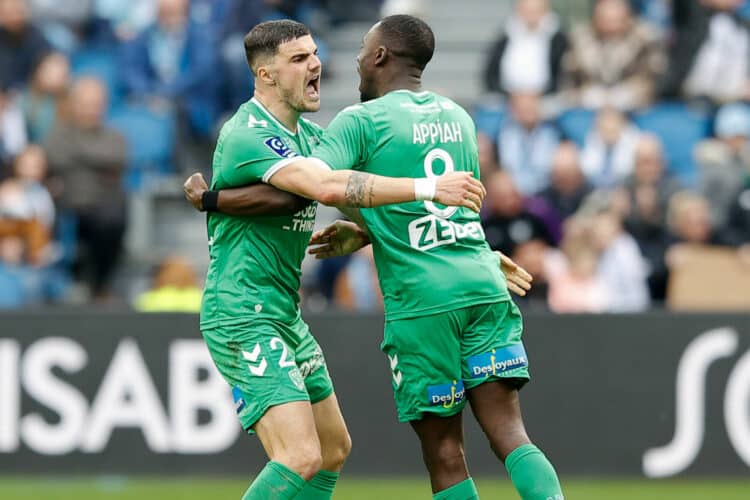 23 Anthony BRIANCON (asse) during the Ligue 2 BKT match between Le Havre and Saint-Etienne at Stade Oceane on March 18, 2023 in Le Havre, France. (Photo by Loic Baratoux/FEP/Icon Sport)
