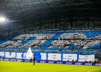 Les supporters de l'Olympique de Marseille - (Photo by Johnny Fidelin/Icon Sport)
