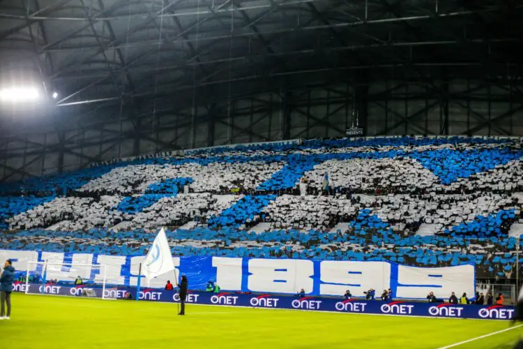 Les supporters de l'Olympique de Marseille - (Photo by Johnny Fidelin/Icon Sport)