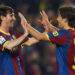 Lionel Messi  /  Bojan Krkic  - 12.12.2010 - Barcelone /  Real Sociedad - 15eme journee de Liga - icon sport