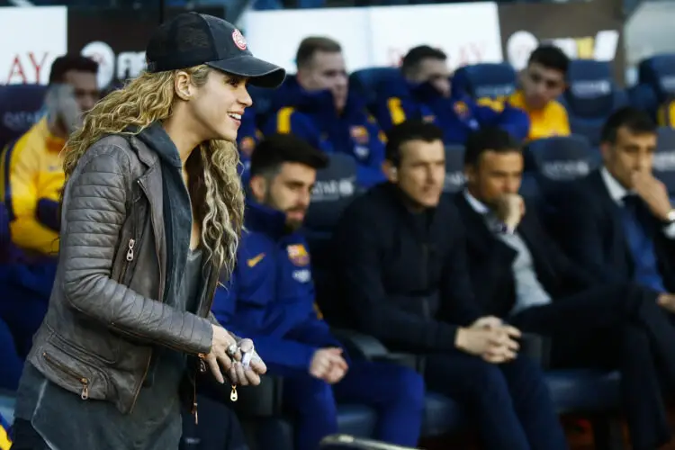 Shakira - Compagne de Gerard Pique - 28.11.2015 - Barcelone / Real Sociedad - 13eme journee de Liga