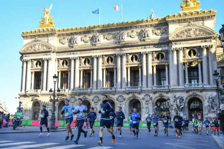 Illustration Marathon de Paris (Photo by Franco Arland/Icon Sport)