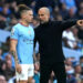 Pep Guardiola, Kalvin Phillips - Photo by Icon sport
